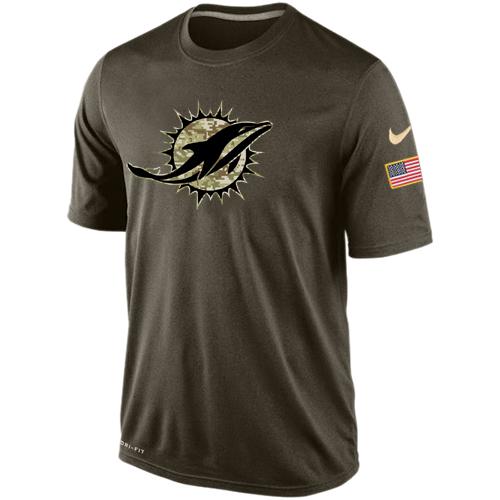 Men's Miami Dolphins Salute To Service Nike Dri-FIT T-Shirt Men's Miami Dolphins Salute To Service Nike Dri-FIT T-Shirt