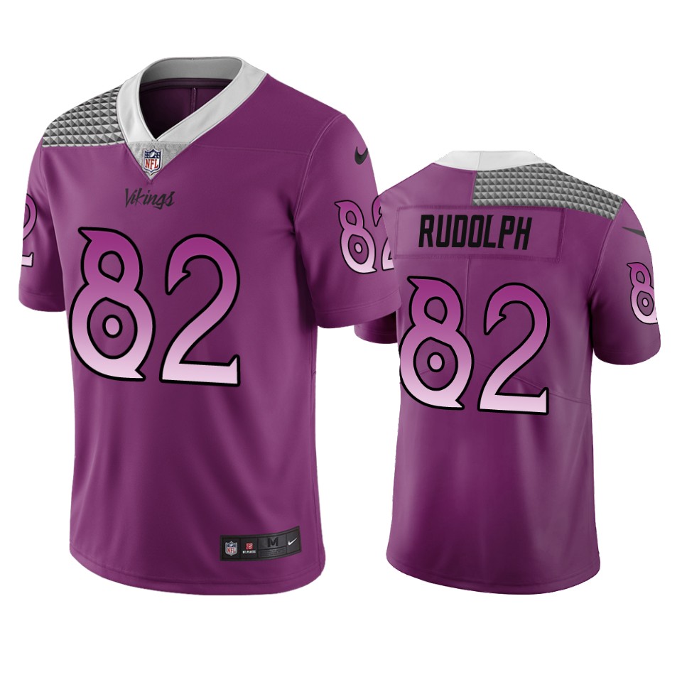 Minnesota Vikings #82 Kyle Rudolph Purple Vapor Limited City Edition NFL Jersey Minnesota Vikings #82 Kyle Rudolph Purple Vapor Limited City Edition NFL Jersey