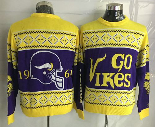 Nike Vikings Men's Ugly Sweater Nike Vikings Men's Ugly Sweater