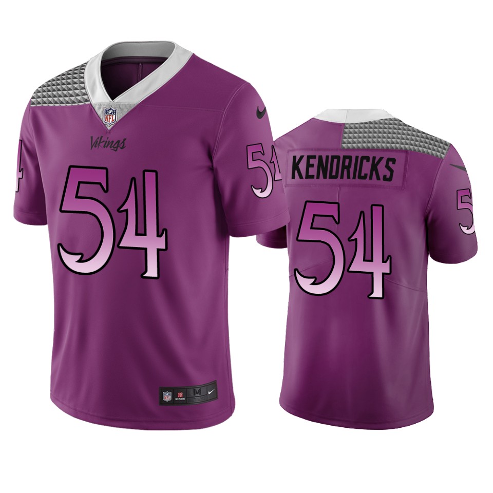 Minnesota Vikings #54 Eric Kendricks Purple Vapor Limited City Edition NFL Jersey Minnesota Vikings #54 Eric Kendricks Purple Vapor Limited City Edition NFL Jersey