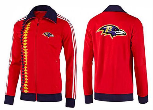 NFL Baltimore Ravens Team Logo Jacket Orange NFL Baltimore Ravens Team Logo Jacket Orange