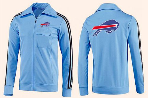NFL Buffalo Bills Team Logo Jacket Light Blue NFL Buffalo Bills Team Logo Jacket Light Blue
