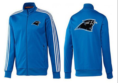NFL Carolina Panthers Team Logo Jacket Blue_3 NFL Carolina Panthers Team Logo Jacket Blue_3
