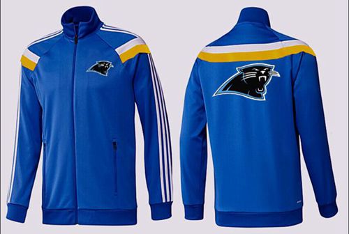 NFL Carolina Panthers Team Logo Jacket Blue_5 NFL Carolina Panthers Team Logo Jacket Blue_5
