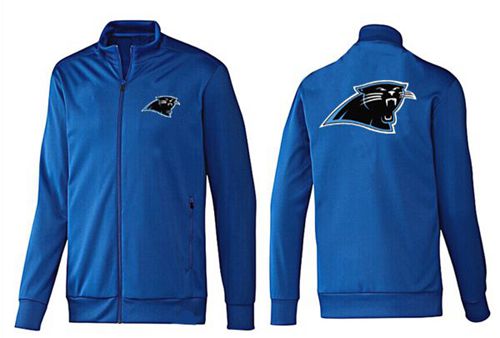 NFL Carolina Panthers Team Logo Jacket Blue_2 NFL Carolina Panthers Team Logo Jacket Blue_2