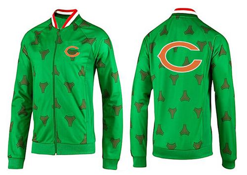 NFL Chicago Bears Team Logo Jacket Green NFL Chicago Bears Team Logo Jacket Green