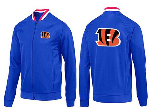 NFL Cincinnati Bengals Team Logo Jacket Blue_1 NFL Cincinnati Bengals Team Logo Jacket Blue_1
