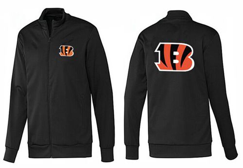 NFL Cincinnati Bengals Team Logo Jacket Black_1 NFL Cincinnati Bengals Team Logo Jacket Black_1