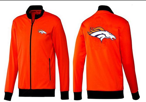NFL Denver Broncos Team Logo Jacket Orange NFL Denver Broncos Team Logo Jacket Orange