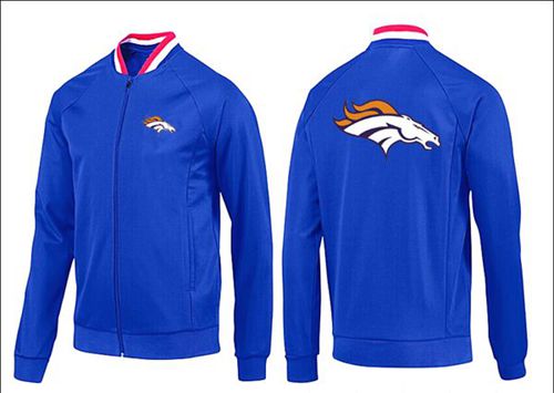 NFL Denver Broncos Team Logo Jacket Blue_1 NFL Denver Broncos Team Logo Jacket Blue_1