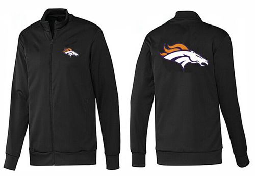 NFL Denver Broncos Team Logo Jacket Black_1 NFL Denver Broncos Team Logo Jacket Black_1