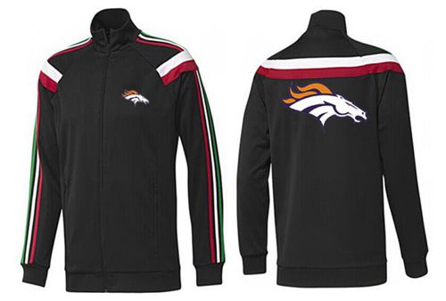 NFL Denver Broncos Team Logo Jacket Black_2 NFL Denver Broncos Team Logo Jacket Black_2