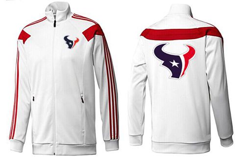 NFL Houston Texans Team Logo Jacket White_1 NFL Houston Texans Team Logo Jacket White_1