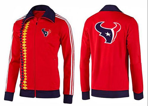 NFL Houston Texans Team Logo Jacket Red_2 NFL Houston Texans Team Logo Jacket Red_2