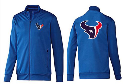 NFL Houston Texans Team Logo Jacket Blue_2 NFL Houston Texans Team Logo Jacket Blue_2