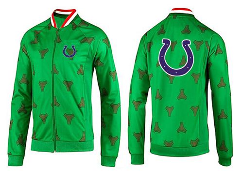 NFL Indianapolis Colts Team Logo Jacket Green NFL Indianapolis Colts Team Logo Jacket Green