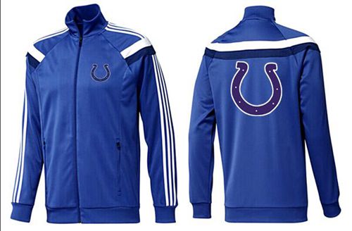 NFL Indianapolis Colts Team Logo Jacket Blue_6 NFL Indianapolis Colts Team Logo Jacket Blue_6