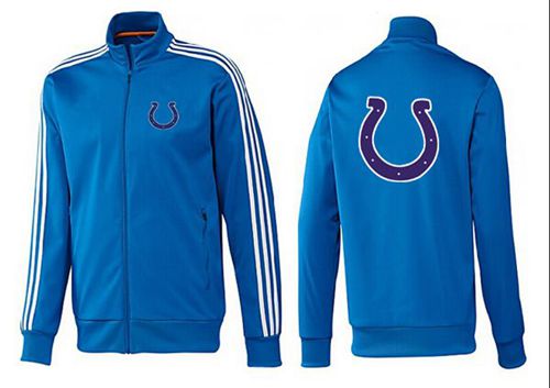 NFL Indianapolis Colts Team Logo Jacket Blue_3 NFL Indianapolis Colts Team Logo Jacket Blue_3