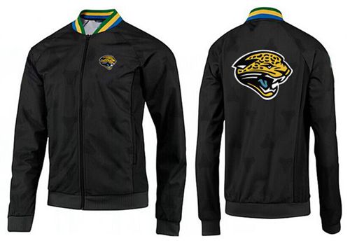 NFL Jacksonville Jaguars Team Logo Jacket Black_4 NFL Jacksonville Jaguars Team Logo Jacket Black_4