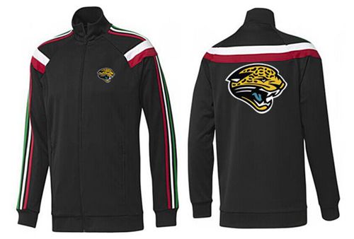 NFL Jacksonville Jaguars Team Logo Jacket Black_2 NFL Jacksonville Jaguars Team Logo Jacket Black_2