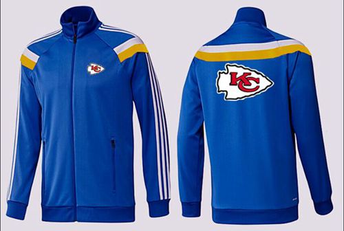 NFL Kansas City Chiefs Team Logo Jacket Blue_1 NFL Kansas City Chiefs Team Logo Jacket Blue_1