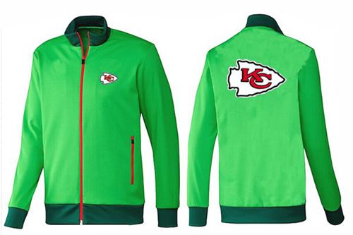 NFL Kansas City Chiefs Team Logo Jacket Green NFL Kansas City Chiefs Team Logo Jacket Green