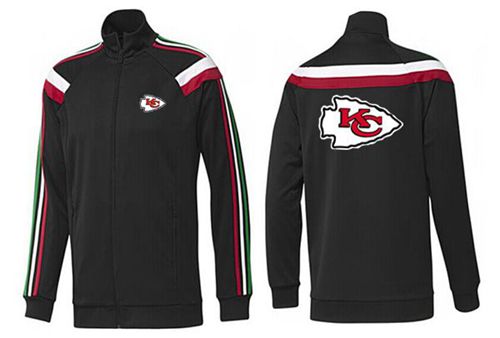 NFL Kansas City Chiefs Team Logo Jacket Black_2 NFL Kansas City Chiefs Team Logo Jacket Black_2