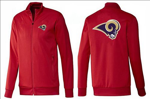 NFL Los Angeles Rams Team Logo Jacket Red NFL Los Angeles Rams Team Logo Jacket Red