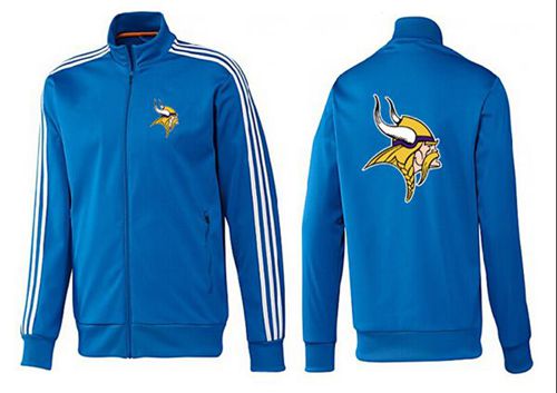 NFL Minnesota Vikings Team Logo Jacket Blue_1 NFL Minnesota Vikings Team Logo Jacket Blue_1