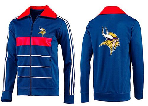 NFL Minnesota Vikings Team Logo Jacket Blue_2 NFL Minnesota Vikings Team Logo Jacket Blue_2