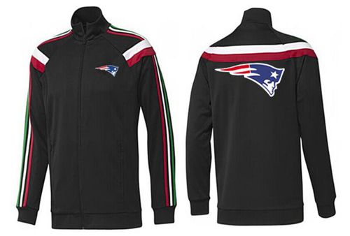NFL New England Patriots Team Logo Jacket Black NFL New England Patriots Team Logo Jacket Black