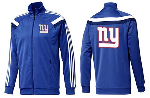 NFL New York Giants Team Logo Jacket Blue_6 NFL New York Giants Team Logo Jacket Blue_6