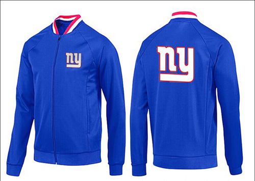 NFL New York Giants Team Logo Jacket Blue_1 NFL New York Giants Team Logo Jacket Blue_1