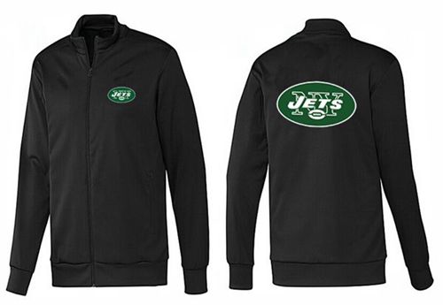 NFL New York Jets Team Logo Jacket Black_1 NFL New York Jets Team Logo Jacket Black_1