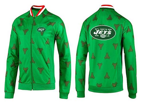 NFL New York Jets Team Logo Jacket Green_1 NFL New York Jets Team Logo Jacket Green_1