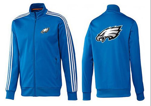 NFL Philadelphia Eagles Team Logo Jacket Blue_1 NFL Philadelphia Eagles Team Logo Jacket Blue_1