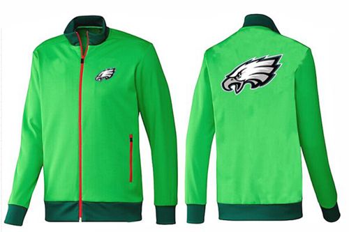 NFL Philadelphia Eagles Team Logo Jacket Green_1 NFL Philadelphia Eagles Team Logo Jacket Green_1