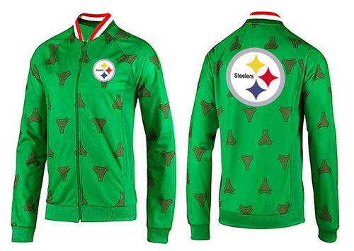 NFL Pittsburgh Steelers Team Logo Jacket Green NFL Pittsburgh Steelers Team Logo Jacket Green