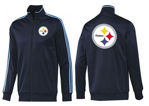 NFL Pittsburgh Steelers Team Logo Jacket Dark Blue NFL Pittsburgh Steelers Team Logo Jacket Dark Blue