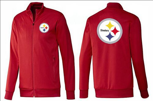 NFL Pittsburgh Steelers Team Logo Jacket Red NFL Pittsburgh Steelers Team Logo Jacket Red