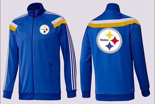 NFL Pittsburgh Steelers Team Logo Jacket Blue NFL Pittsburgh Steelers Team Logo Jacket Blue