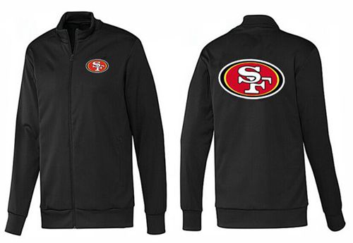 NFL San Francisco 49ers Team Logo Jacket Black_1 NFL San Francisco 49ers Team Logo Jacket Black_1