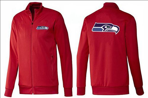 NFL Seattle Seahawks Team Logo Jacket Red NFL Seattle Seahawks Team Logo Jacket Red