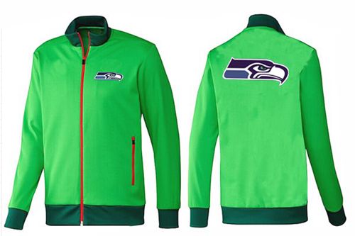NFL Seattle Seahawks Team Logo Jacket Green_1 NFL Seattle Seahawks Team Logo Jacket Green_1