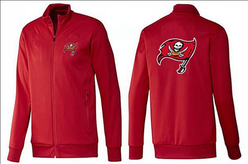 NFL Tampa Bay Buccaneers Team Logo Jacket Red_1 NFL Tampa Bay Buccaneers Team Logo Jacket Red_1