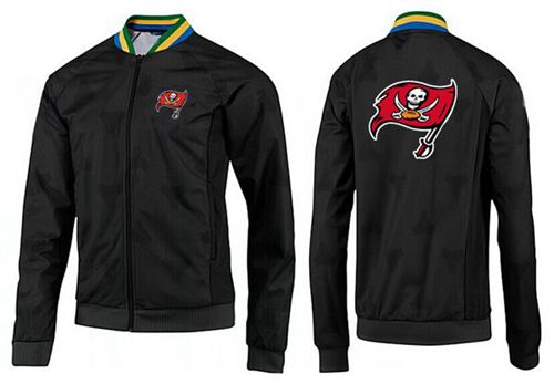 NFL Tampa Bay Buccaneers Team Logo Jacket Black_1 NFL Tampa Bay Buccaneers Team Logo Jacket Black_1