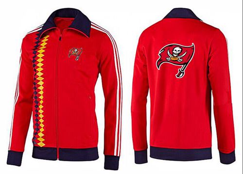 NFL Tampa Bay Buccaneers Team Logo Jacket Red_2 NFL Tampa Bay Buccaneers Team Logo Jacket Red_2