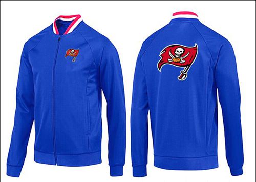 NFL Tampa Bay Buccaneers Team Logo Jacket Blue_1 NFL Tampa Bay Buccaneers Team Logo Jacket Blue_1