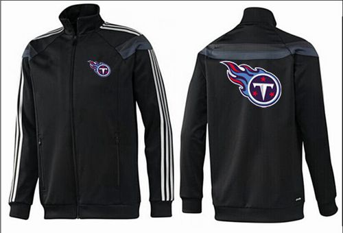 NFL Tennessee Titans Team Logo Jacket Black_2 NFL Tennessee Titans Team Logo Jacket Black_2