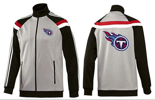 NFL Tennessee Titans Team Logo Jacket Grey NFL Tennessee Titans Team Logo Jacket Grey